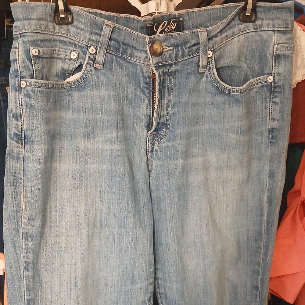 Lucky Brand Women's Light Blue Straight Leg Jeans